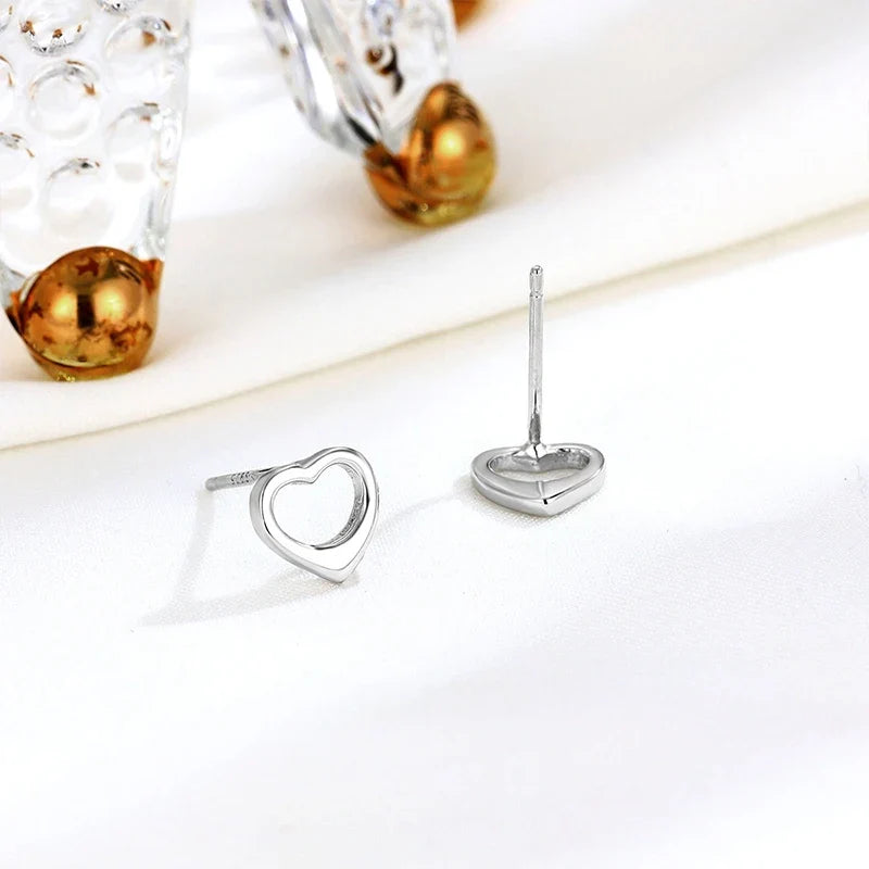 Aretes Corazón Calado