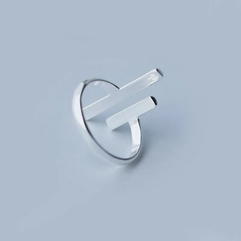 Anillo Barra Lisa Ajustable