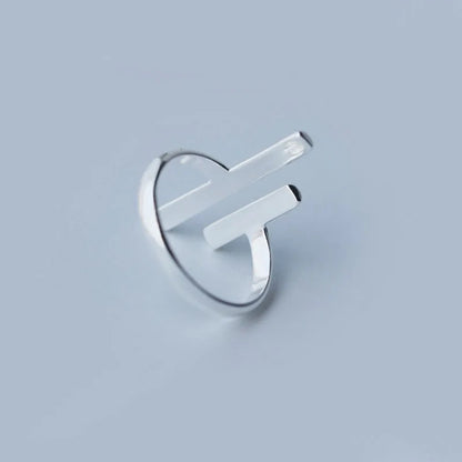 Anillo Barra Lisa Ajustable
