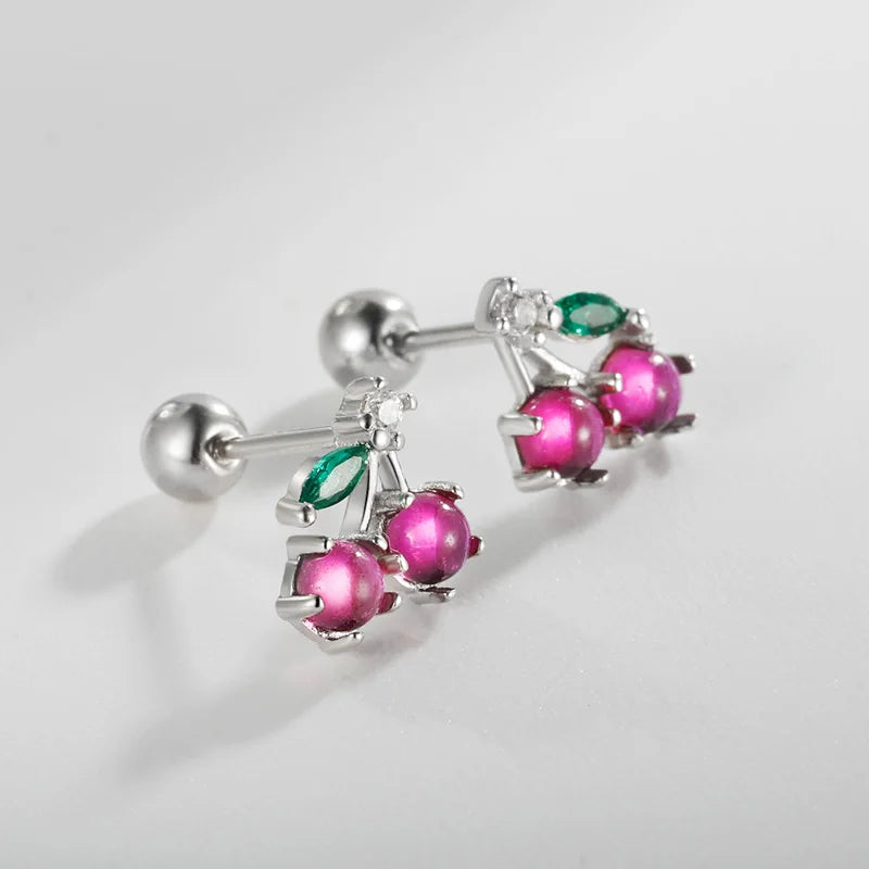 Aretes Cerezas Dulces