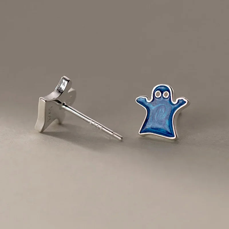 Aretes Monstruito Azul