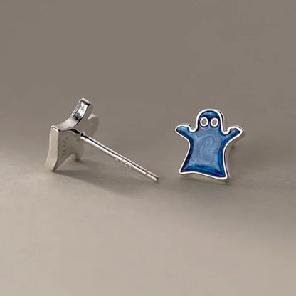 Aretes Monstruito Azul
