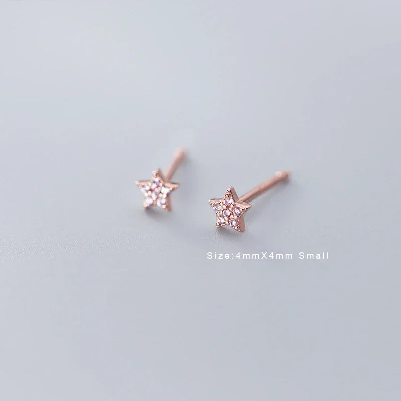 Aretes Cuadrado, Triángulo o Estrella