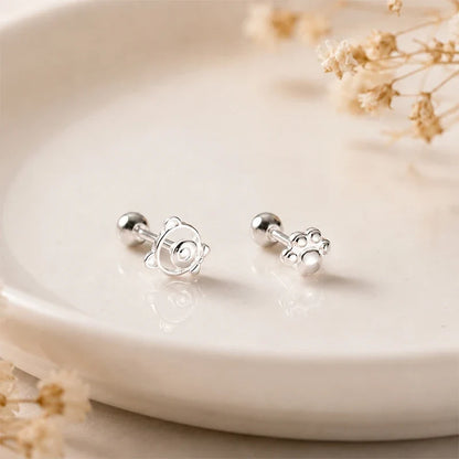 Aretes Huellita de Oso