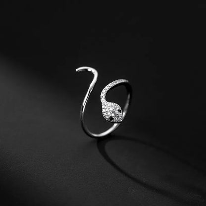 Anillo Serpiente Abierto