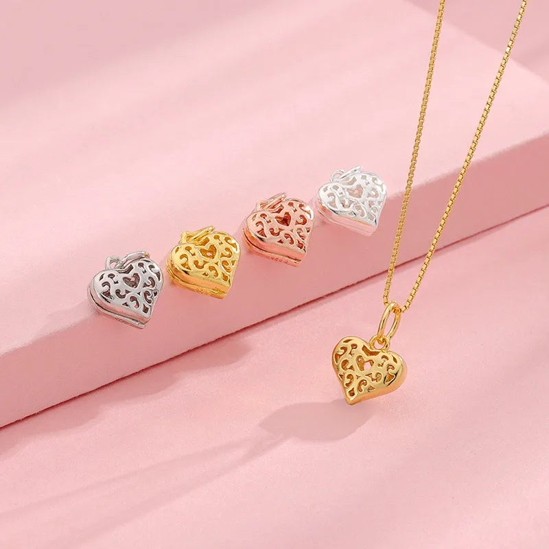 Dije Corazón con Patrón Calado