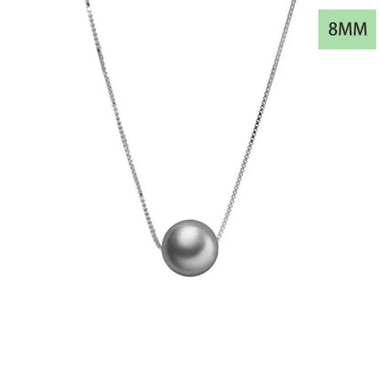 Collar Perla Blanca o Morada