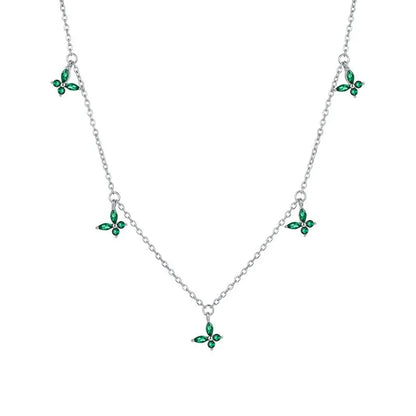 Pulsera o Collar Mariposa con Zirconias