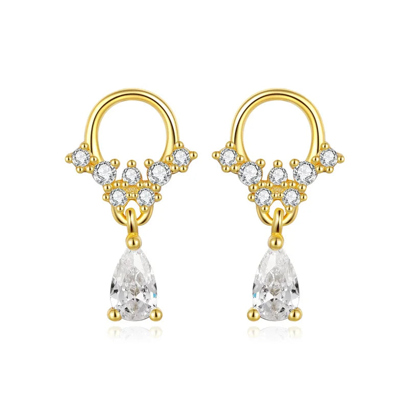Aretes Gota de Agua