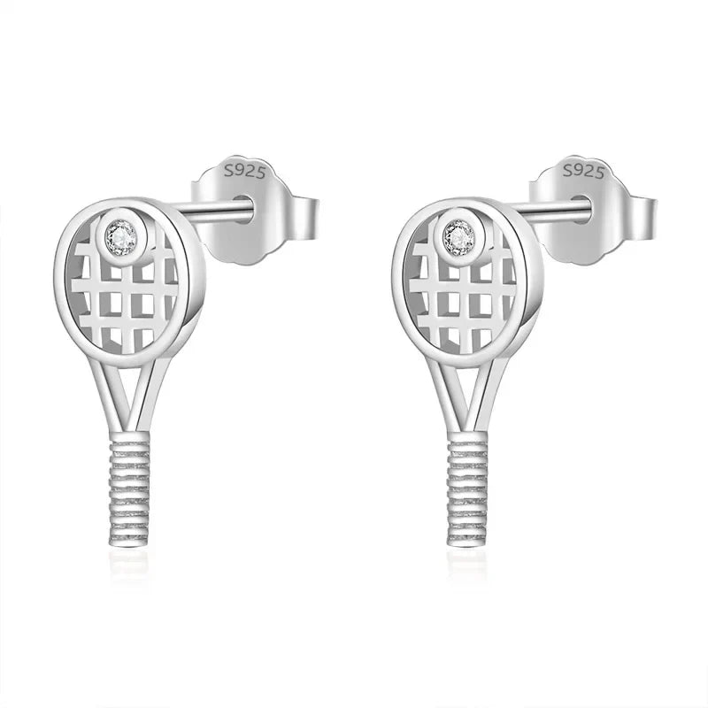 Aretes Raqueta de Tenis