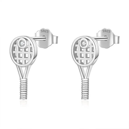 Aretes Raqueta de Tenis