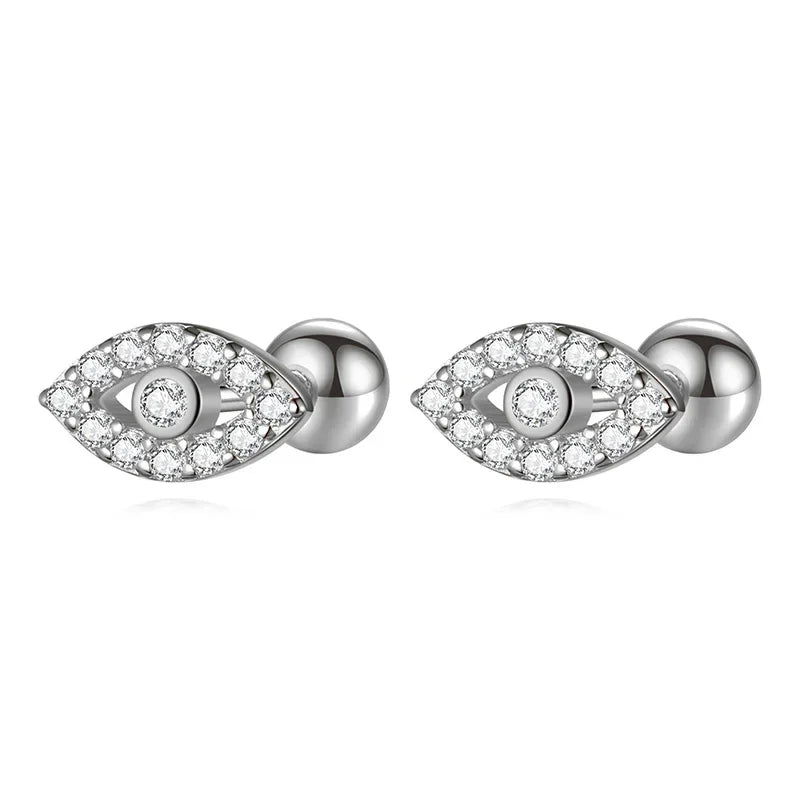 Aretes Ojo de la Sabiduría con Zirconias