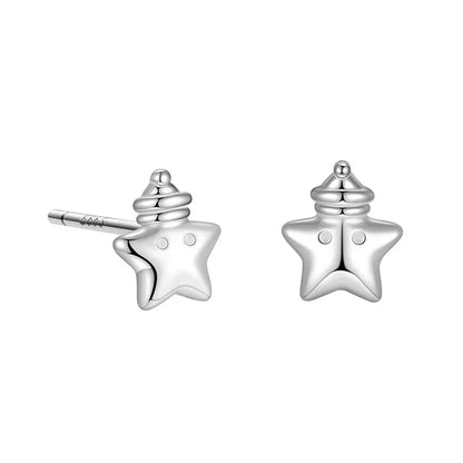 Aretes Gorrito de Dormir con Estrella