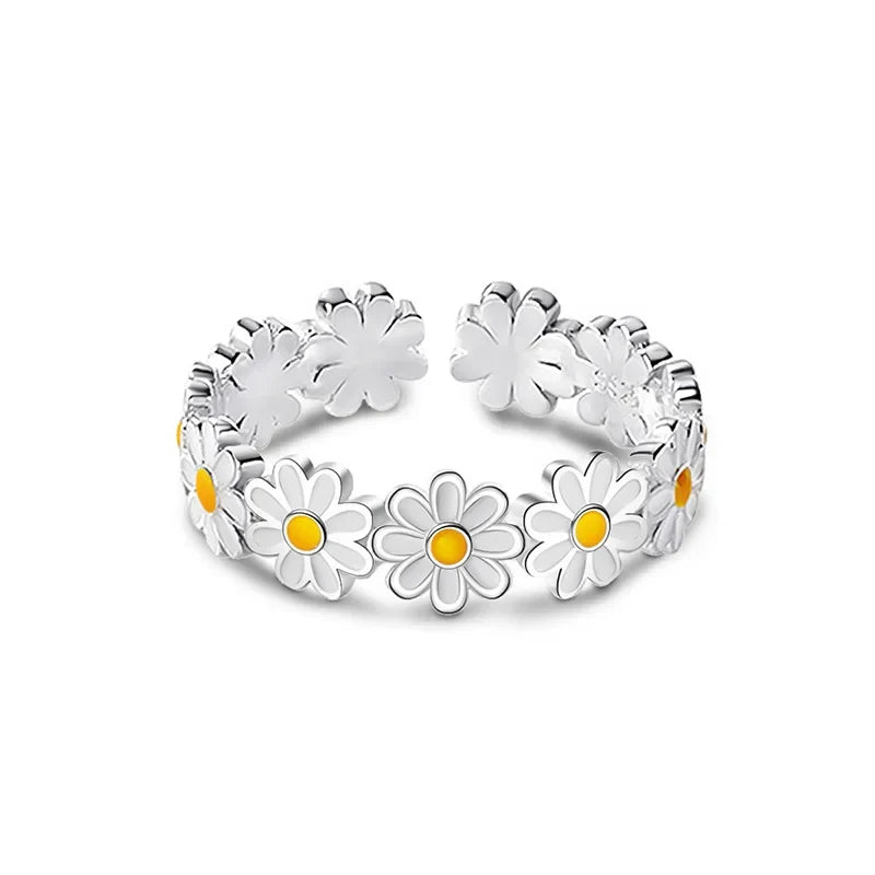 Anillo Flor Abierto