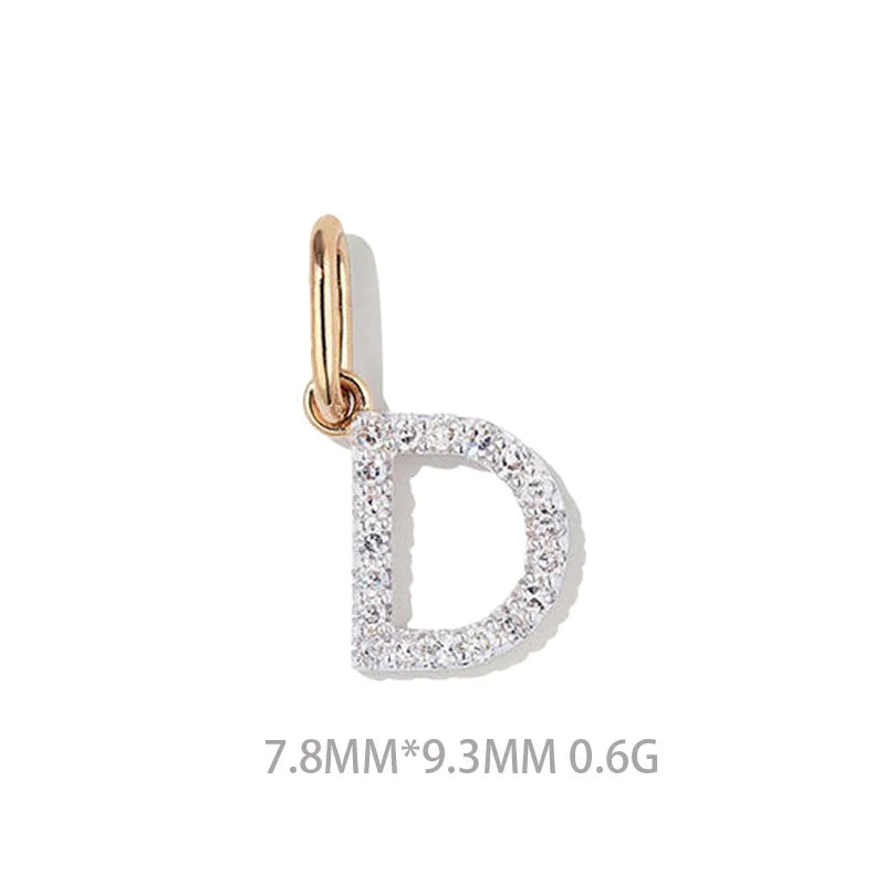 Dije Inicial con Zirconias