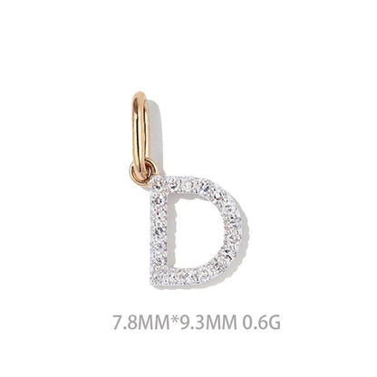 Dije Inicial con Zirconias