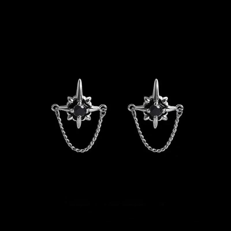 Aretes Colgantes Retro para Hombre