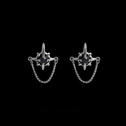 Aretes Colgantes Retro para Hombre