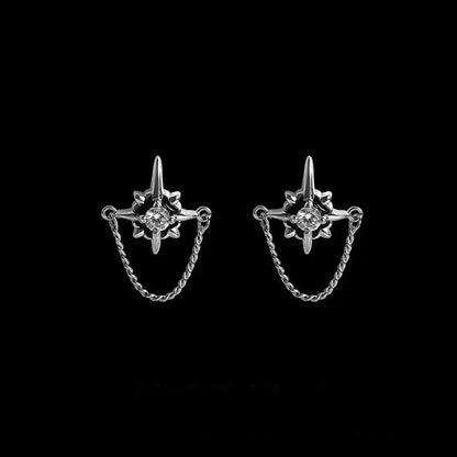 Aretes Colgantes Retro para Hombre