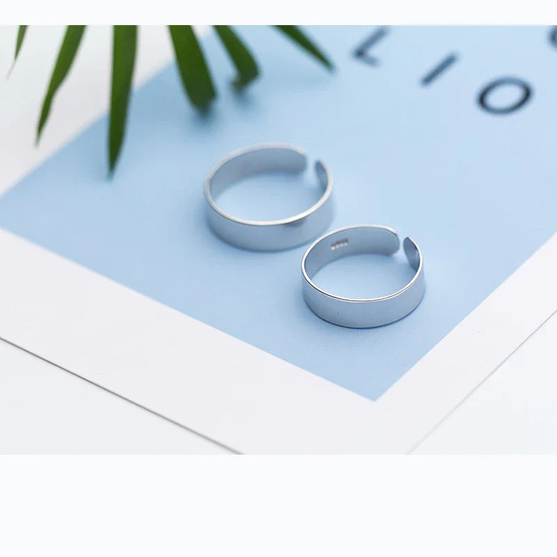 Anillo Liso Abierto