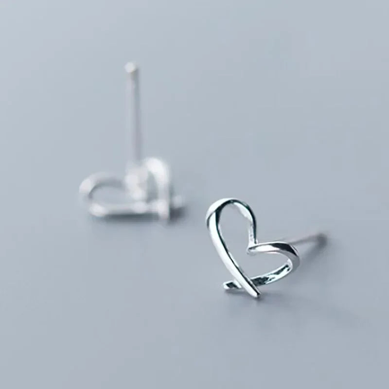 Aretes Corazón Romántico