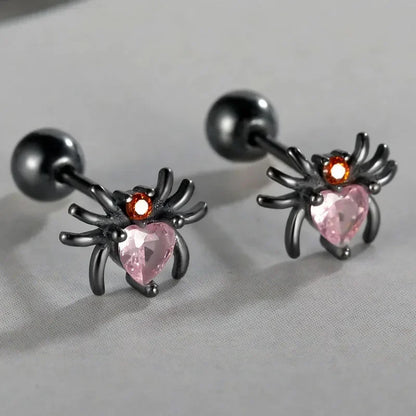 Aretes Araña con Zirconias