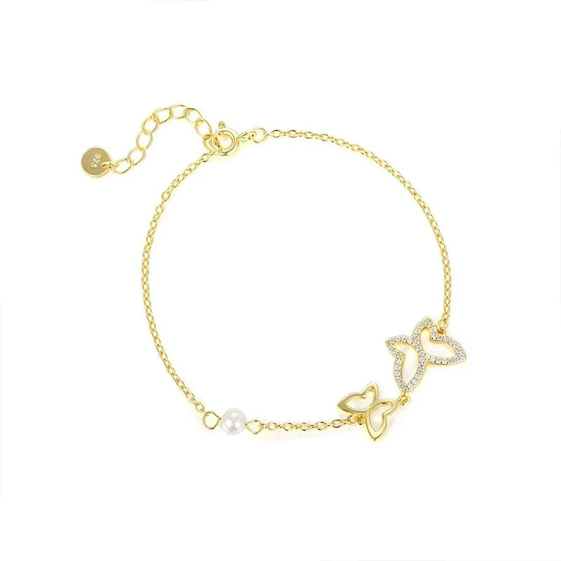 Pulsera Mariposa, Corazón Calado o Rayo