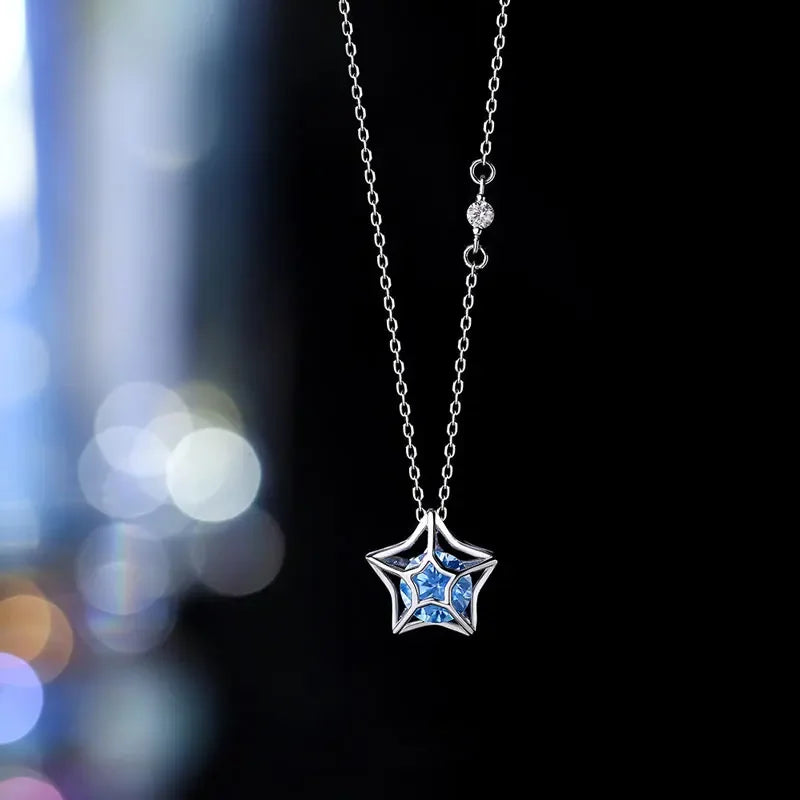 Collar Estrella Delicada con Zirconias