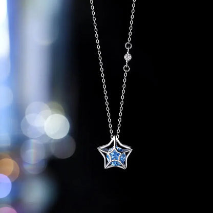 Collar Estrella Delicada con Zirconias