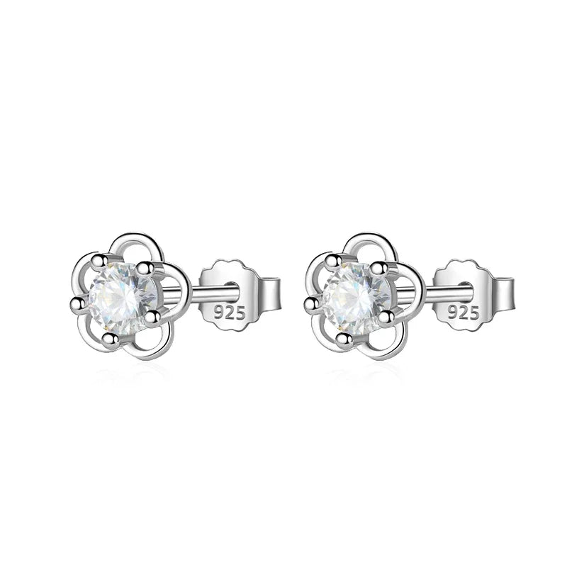 Aretes Flor Calada