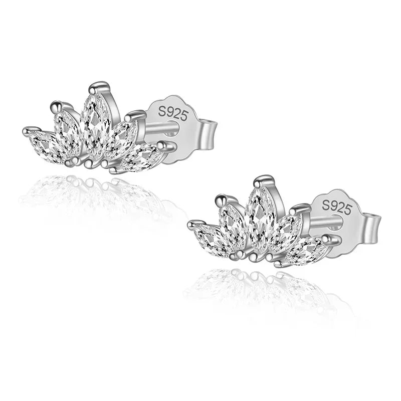 Aretes Alas con Zirconias
