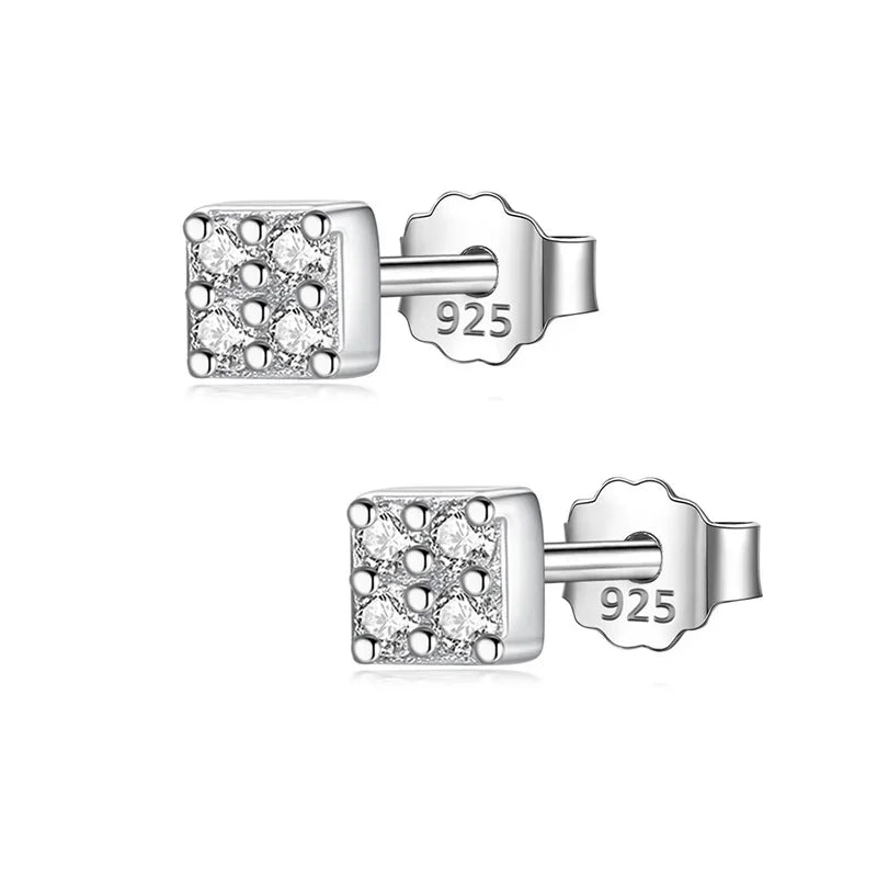 Aretes Cristal en Degradado