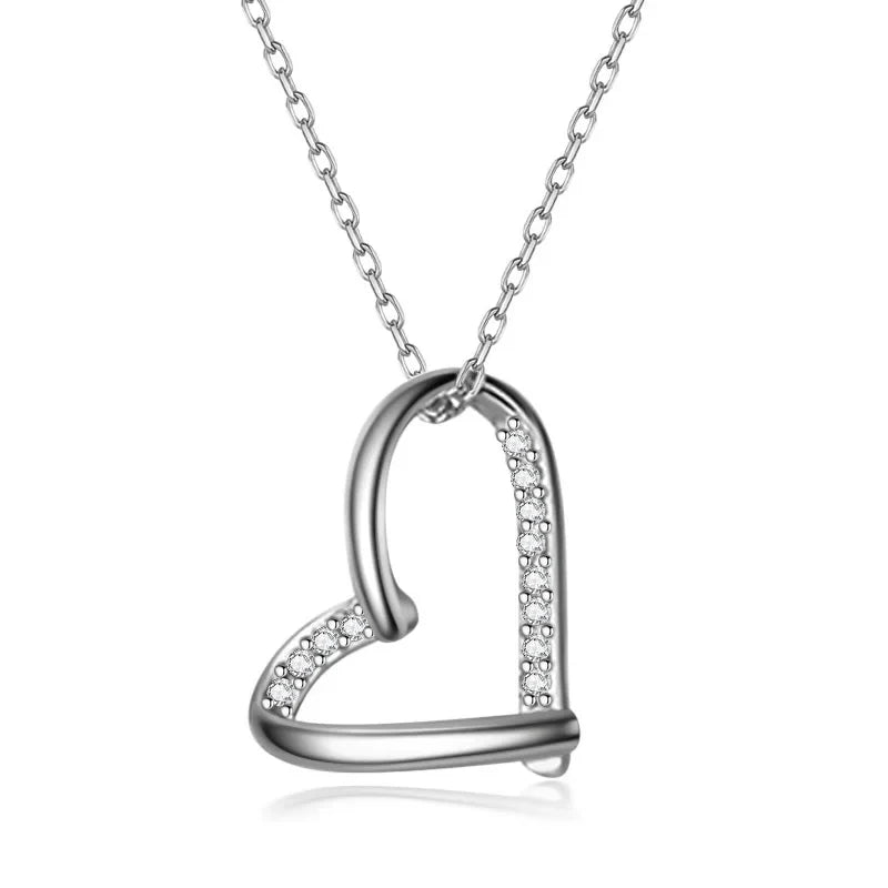 Collar Corazón Brillante