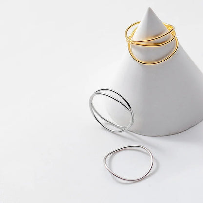 Anillo Línea Sencilla