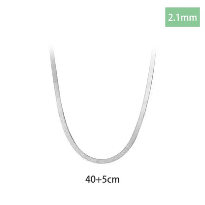 Collar Cadena Serpiente Sencilla