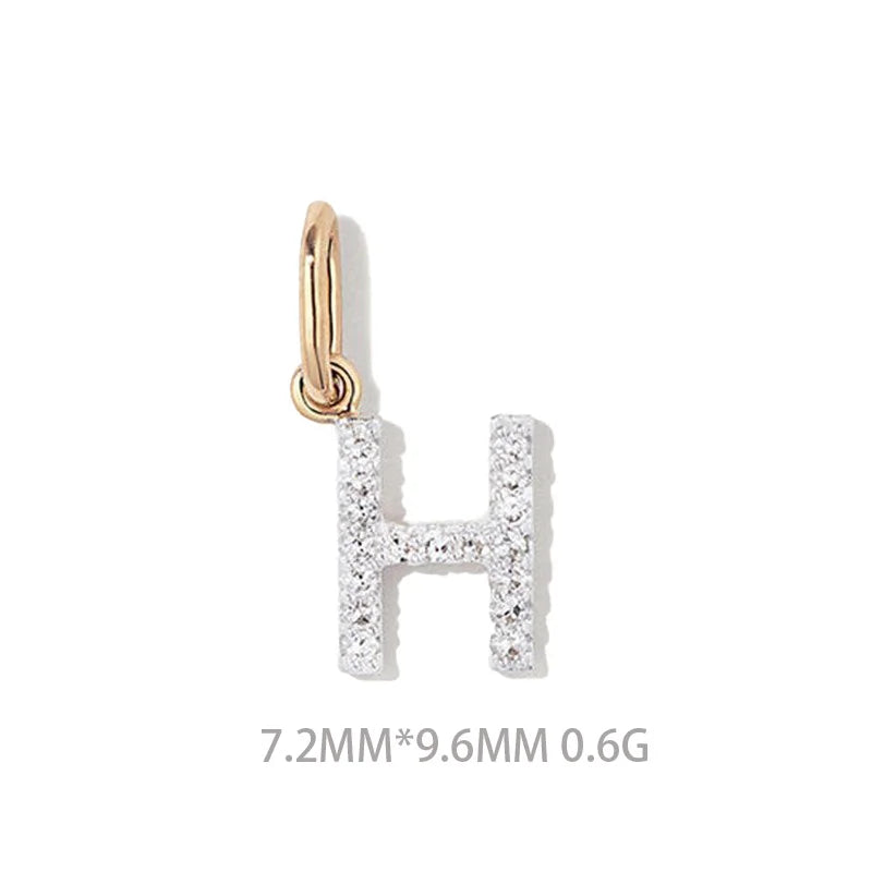 Dije Inicial con Zirconias