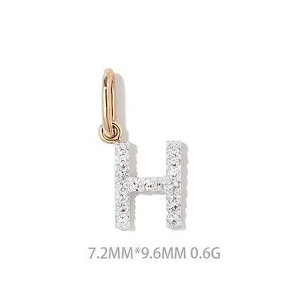 Dije Inicial con Zirconias