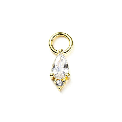 Dije Estrella con Piedra de Color