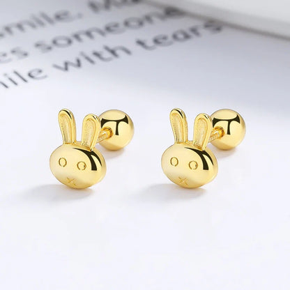 Aretes Conejito de la Suerte