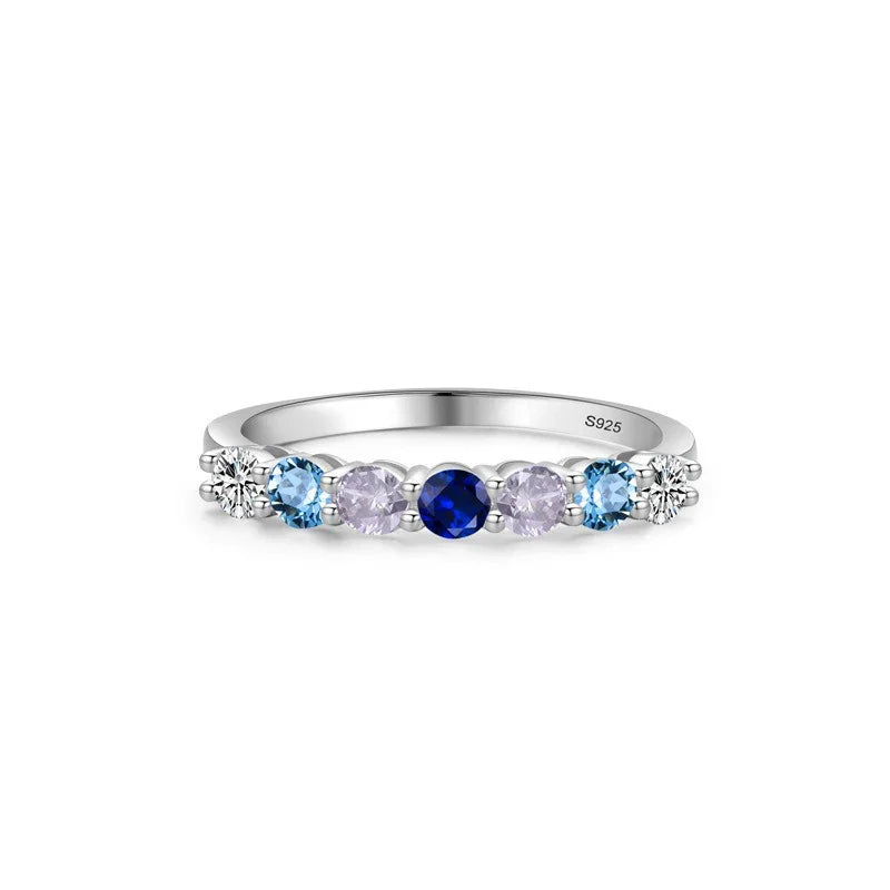 Anillo Zirconia Redonda