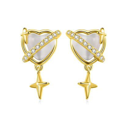Aretes Corazón Clásico