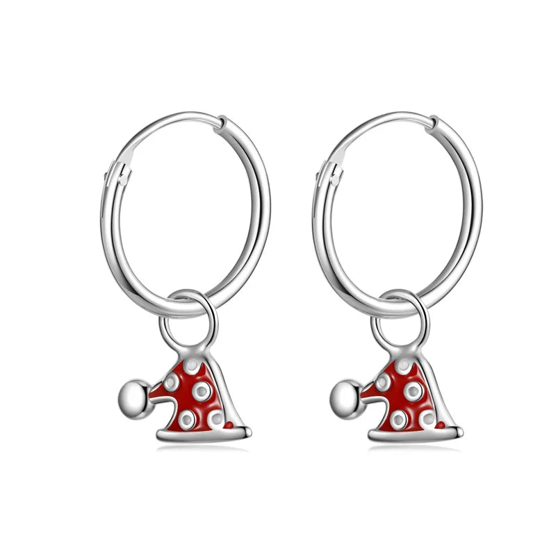 Aretes Navideños en Varios Diseños
