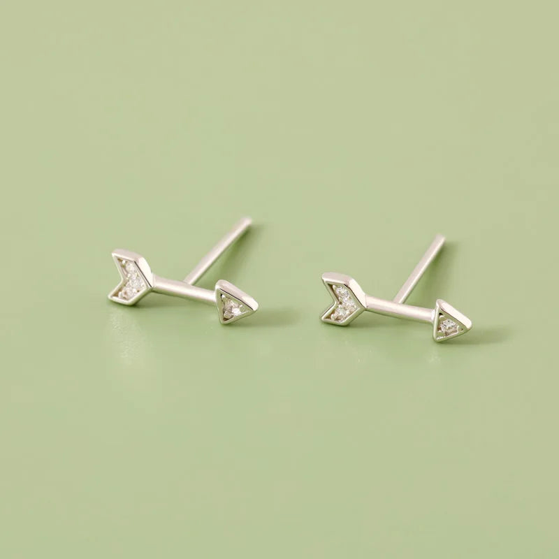 Aretes Flecha Brillante