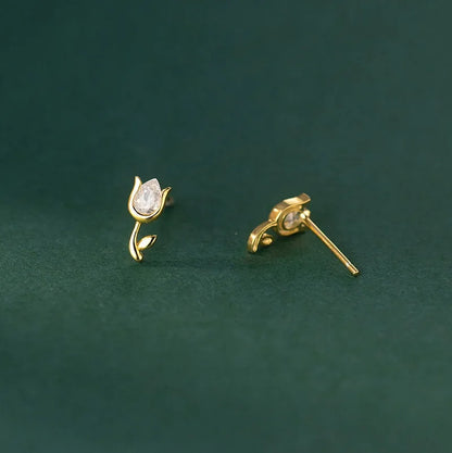 Aretes Tulipán
