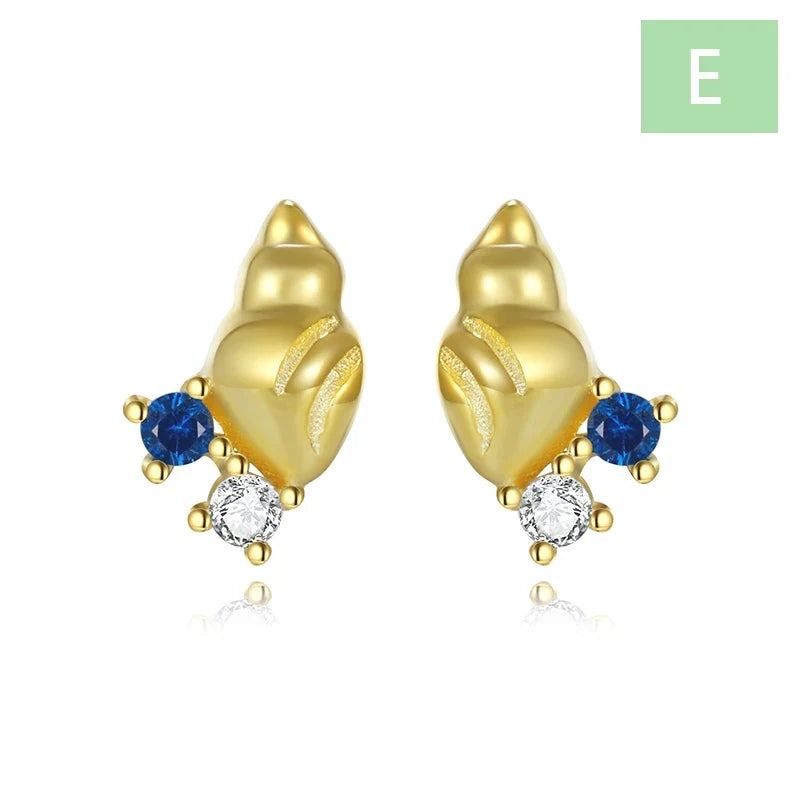 Aretes Concha de Mar