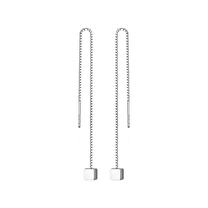 Aretes Largos Cadena Veneciana
