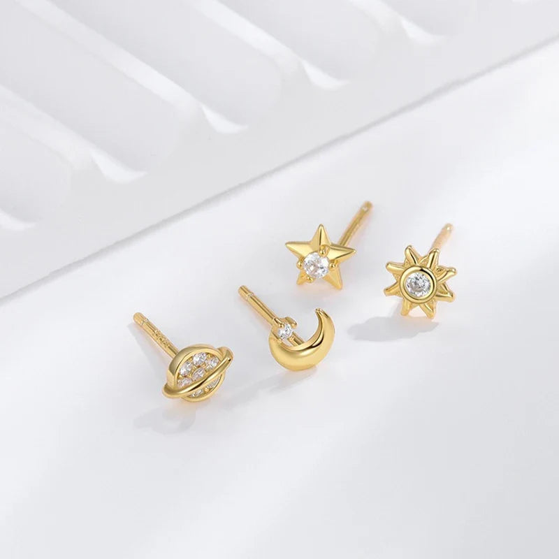 Juego de Aretes Cielo Estrellado