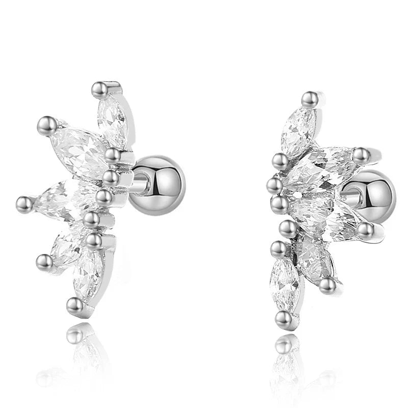 Aretes con Zirconia Corte Marquesa