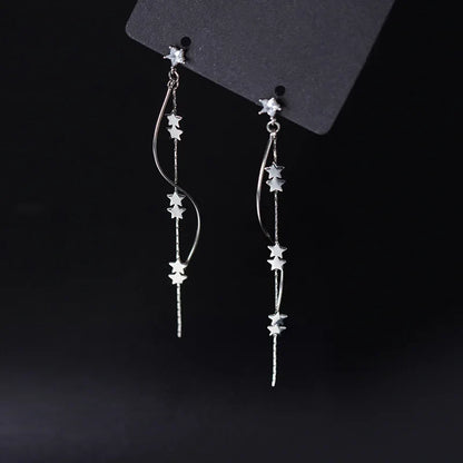 Aretes Largos Ondas y Estrellas
