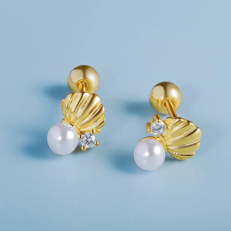 Aretes Concha de Mar